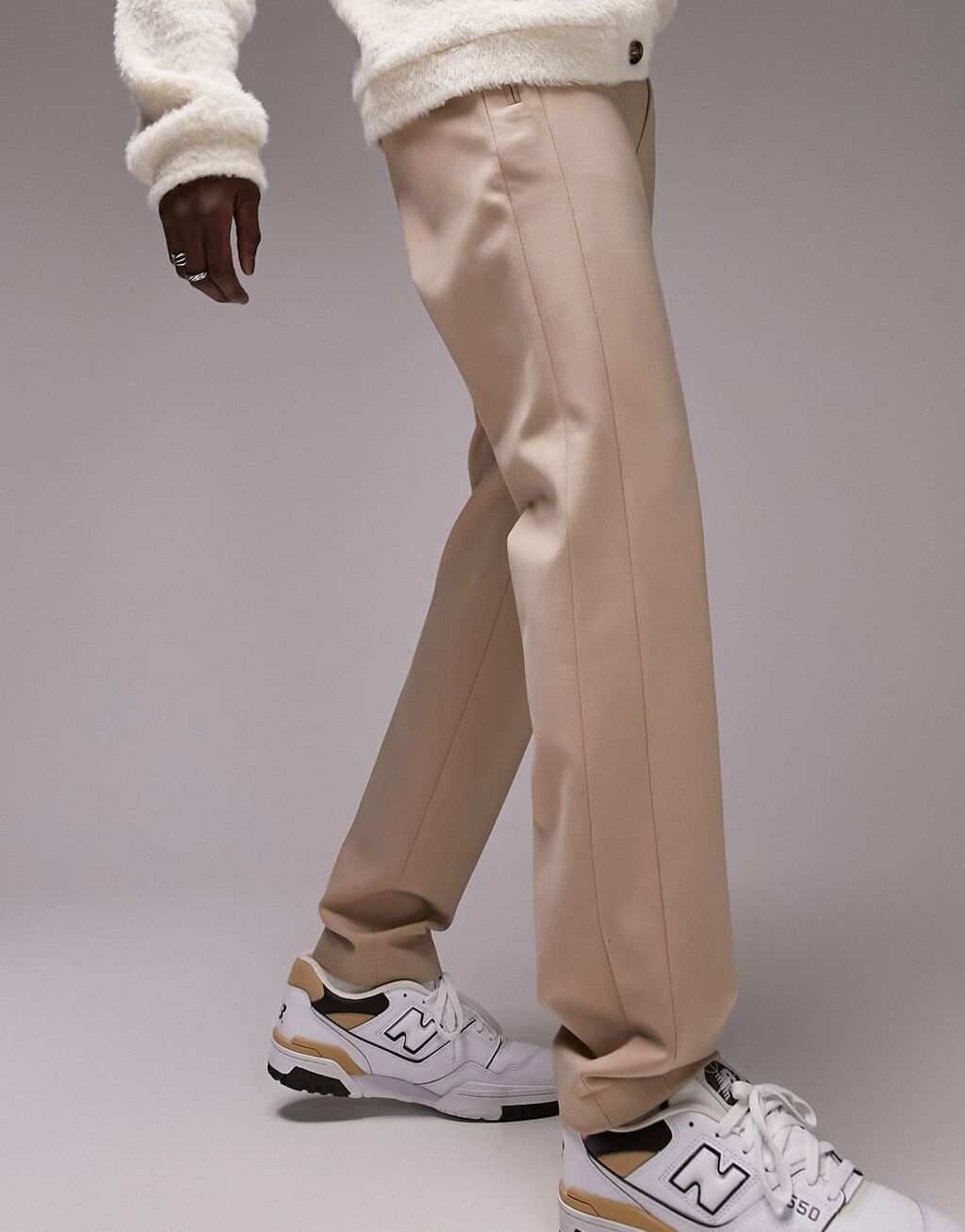

Брюки скинни Topman с боковой вставкой из камня
