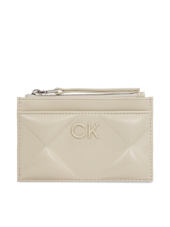 

Большой женский кошелек Calvin Klein, бежевый