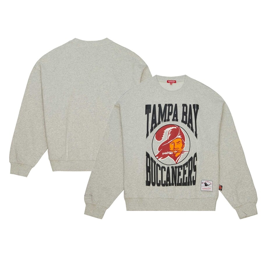 

Толстовка Mitchell & Ness Tampa Bay Buccaneers, серый