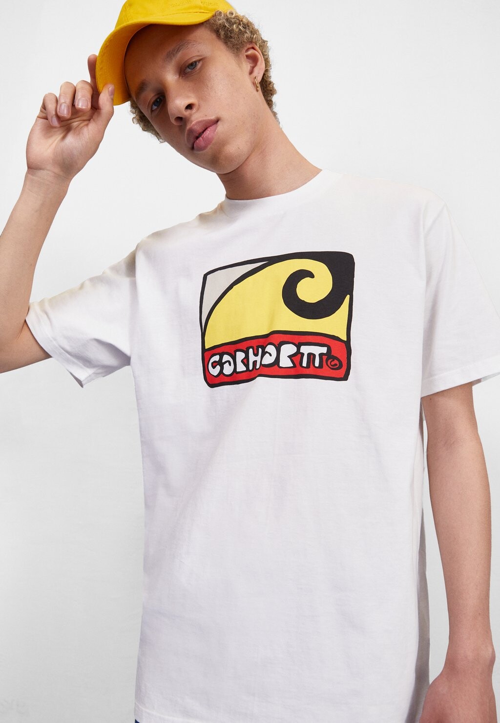 

Футболка с принтом Carhartt WIP, белый