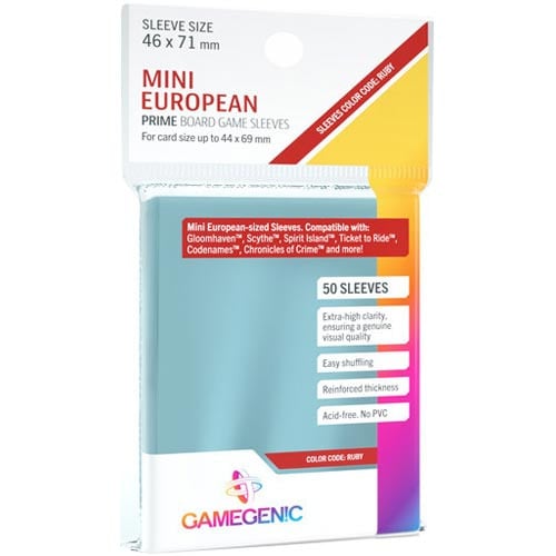 

Карточная игра Gamegenic Prime Sleeves: Mini European