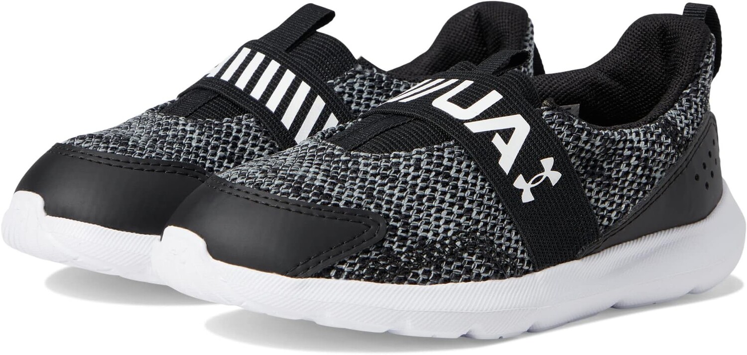 

Кроссовки Under Armour Surge 3 Slip-On, цвет Black/Black/White