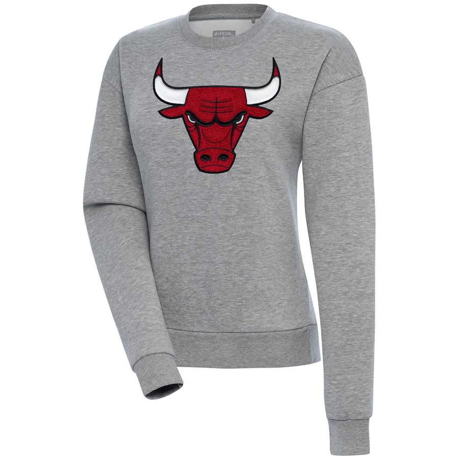 

Толстовка Antigua Chicago Bulls, серый