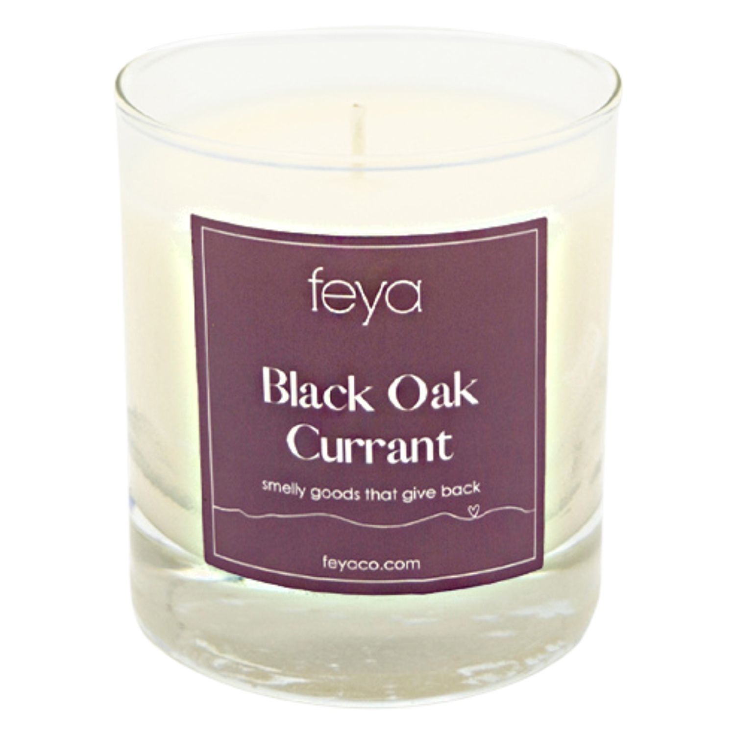 свеча парфюмированная в стакане ucandles black currant 540 г Свеча Feya Черный Дуб Смородина 6,5 унций. Соевая свеча