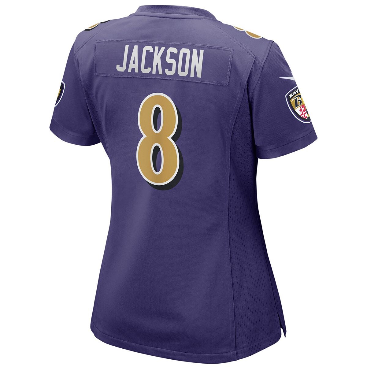 

Женская игровая майка Baltimore Ravens — Ламар Джексон Nike