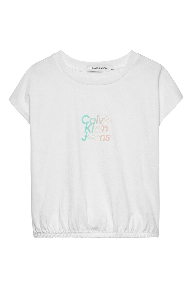 

Футболка с логотипом Calvin Klein, белый