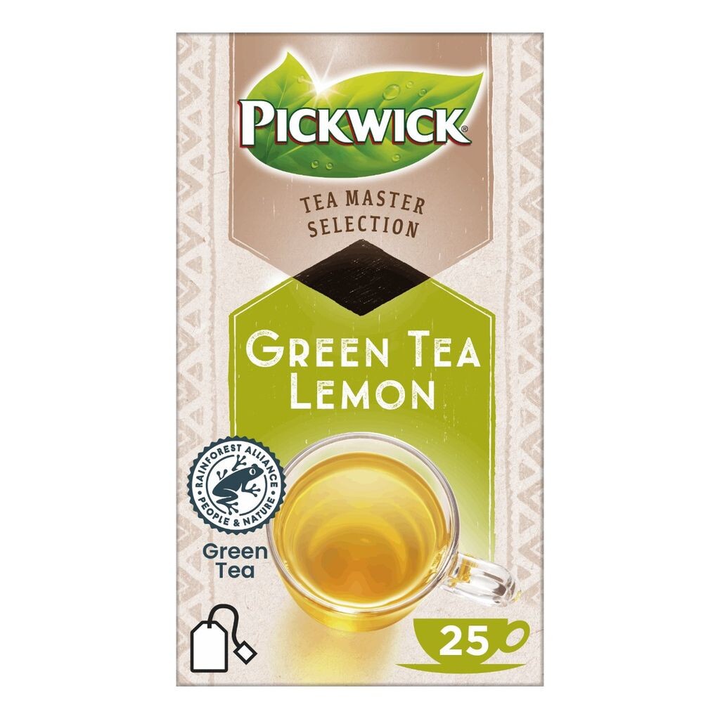 

Pickwick Tea Master Selection зеленый лимон 25 х 2 грамма