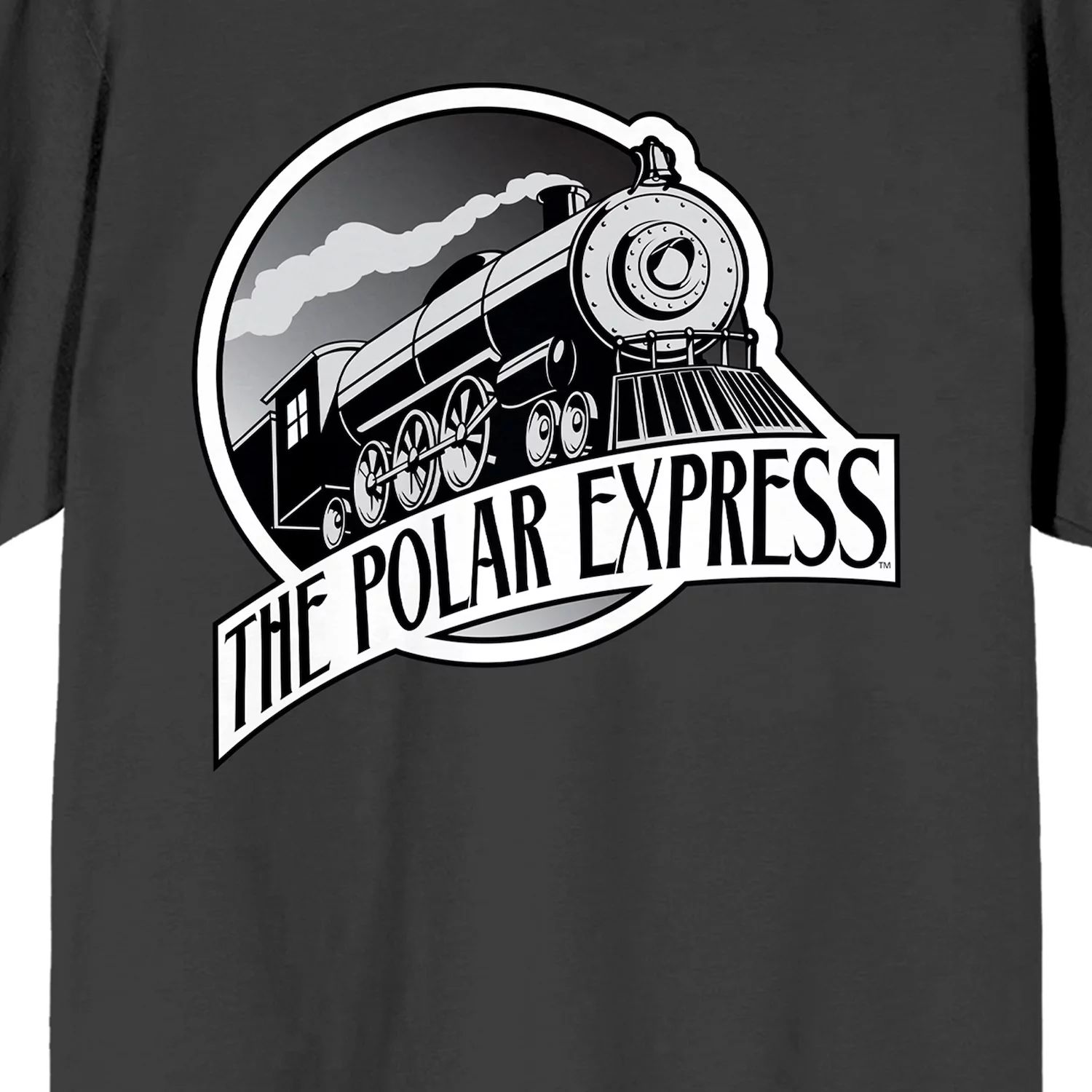 мужская футболка polar express santas sleigh licensed character Мужская футболка с логотипом Polar Express Train Licensed Character