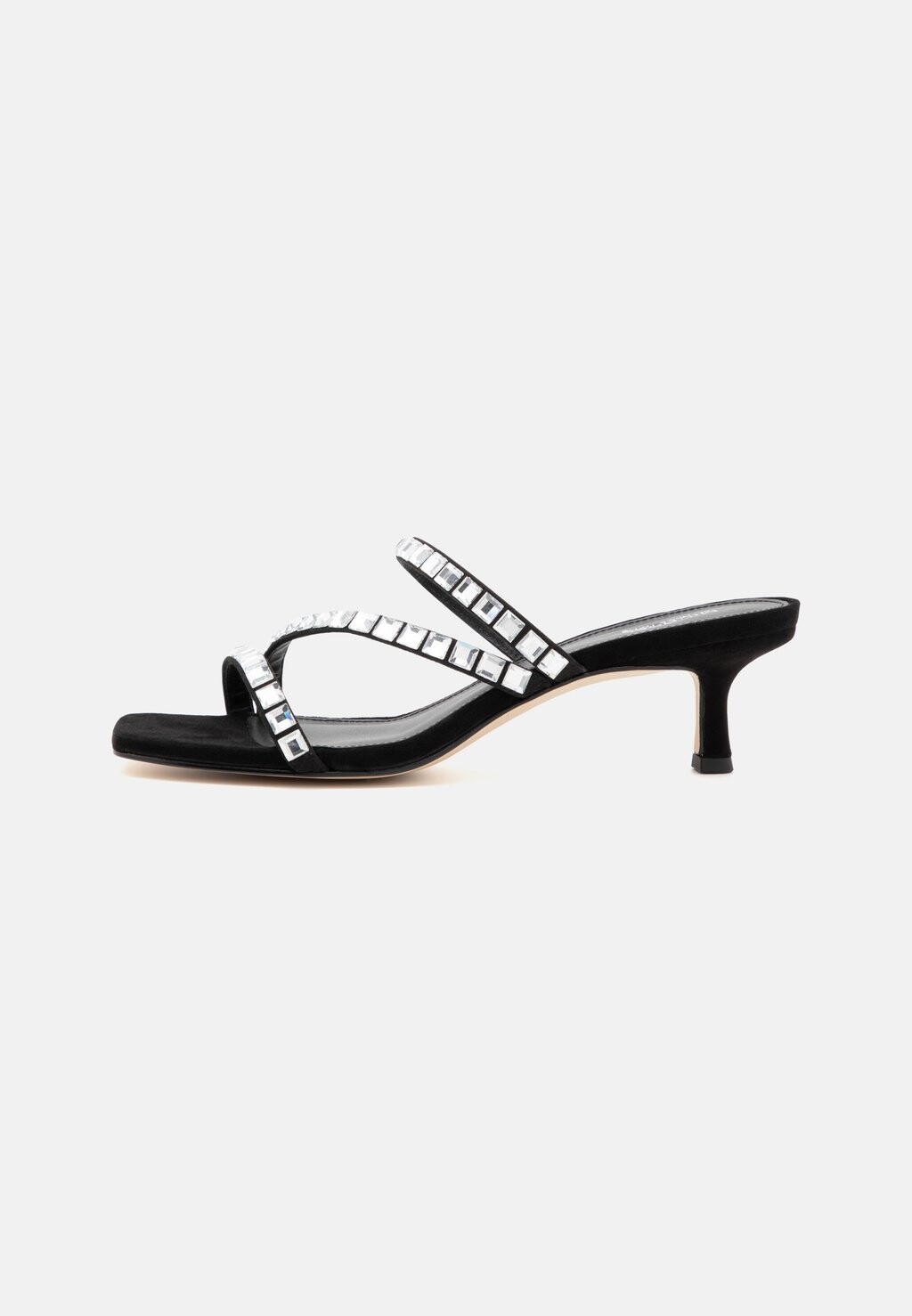 

Мюли на каблуке MICHAEL Michael Kors CELIA KITTEN SLIDE, черный