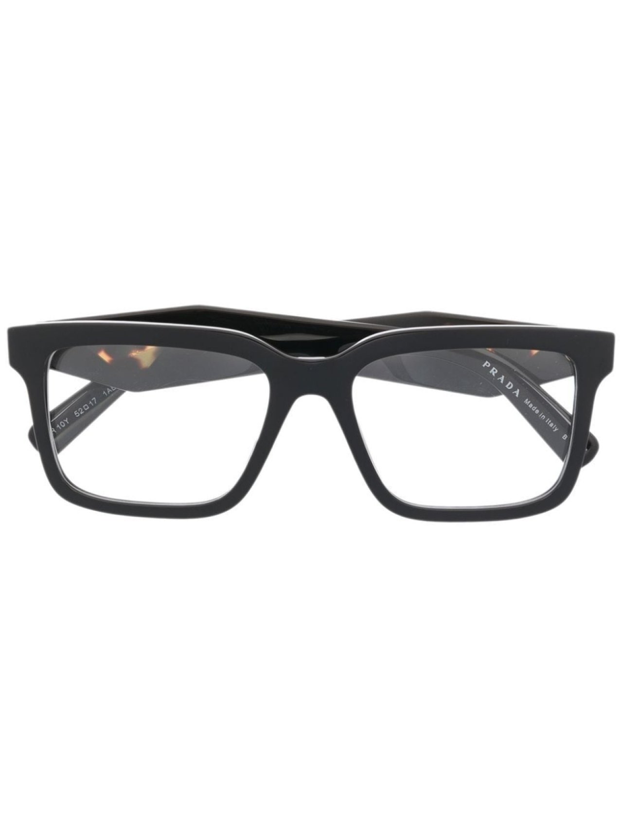 

Prada Eyewear очки PR10YV в квадратной оправе, черный