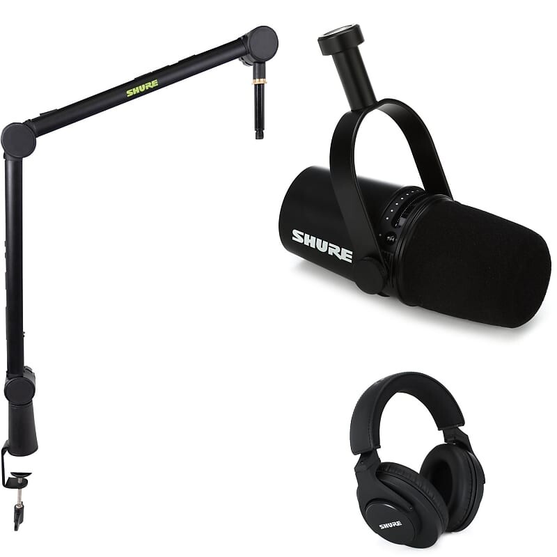 

Микрофон для подкастов Shure MV7 Dynamic USB Podcast Microphone