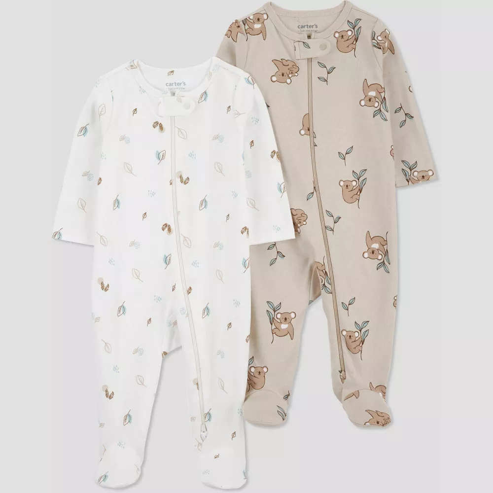 

Carter's Just One You Baby Boys' 2pk Sleep N' Play, цвет Brown