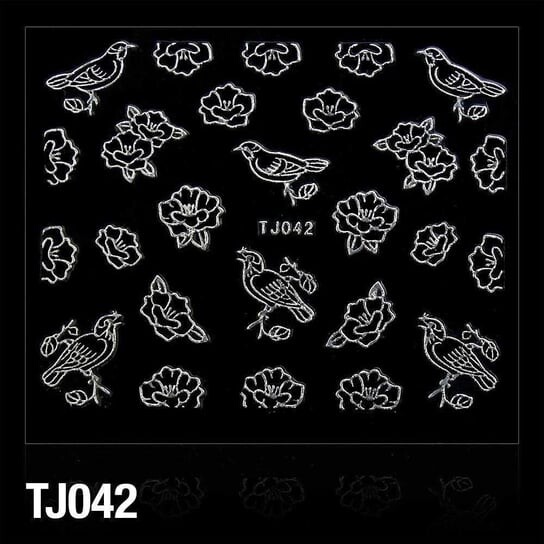 

3D наклейки - Цветы Tj042 Часть, Molly Lac