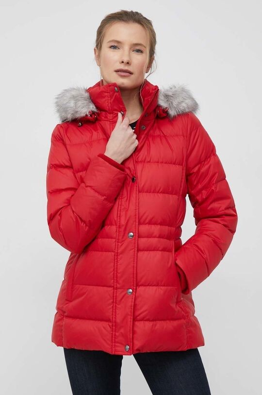 

Пуховик Tommy Hilfiger, красный