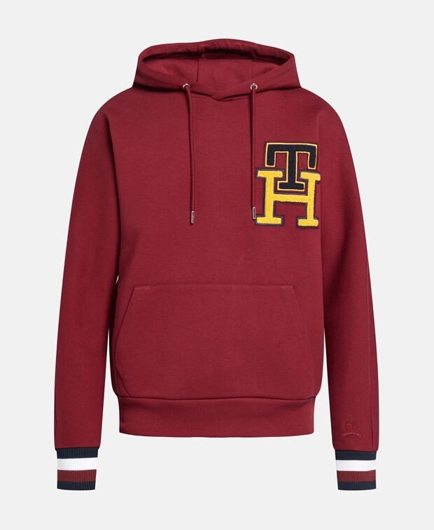 

Худи с капюшоном Tommy Hilfiger, красный