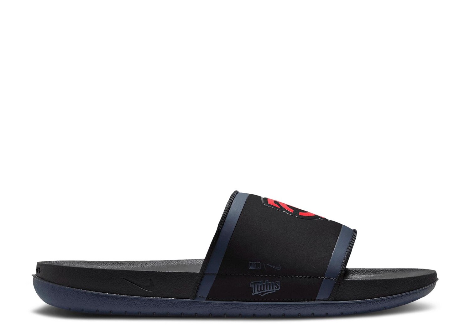 

Кроссовки Nike Mlb X Offcourt Slide 'Minnesota Twins', черный