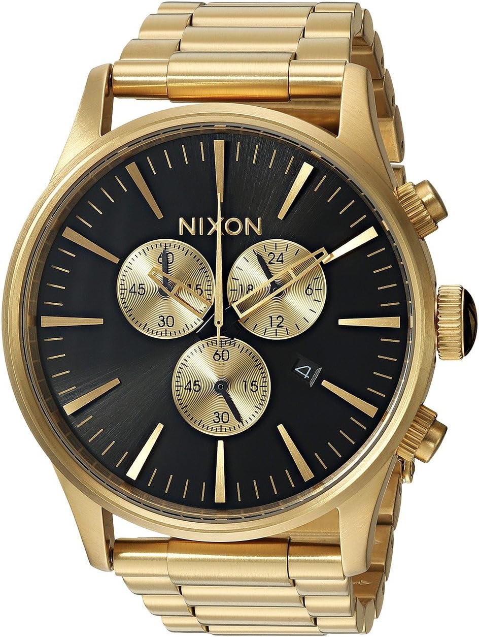 Часы Sentry Chrono Nixon, цвет All Gold/Black