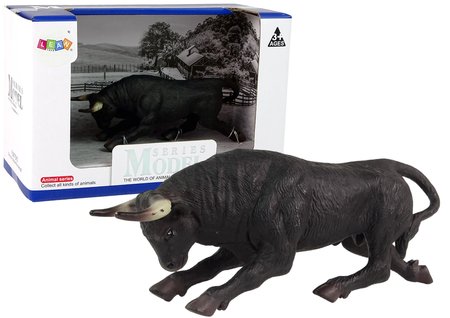 Большая коллекционная фигурка быка «Животные мира» Lean Toys papo коллекционная фигурка серия рыцари рыцарь быка 39917