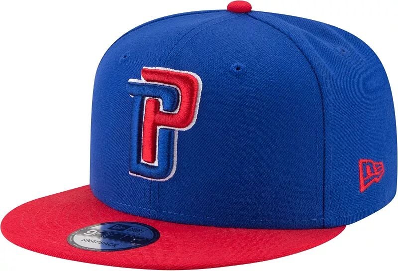 

Мужская регулируемая бейсболка New Era Detroit Pistons 9Fifty Snapback