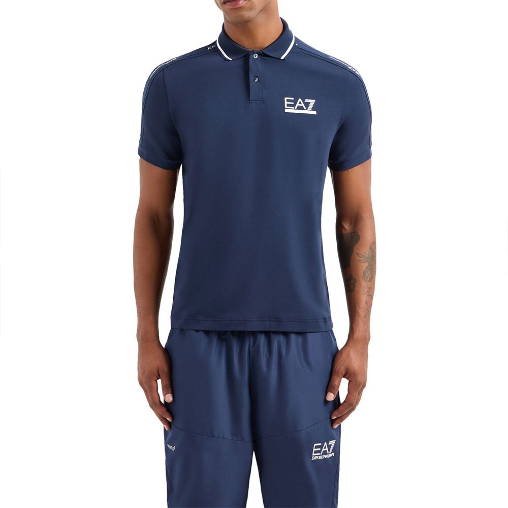 

Поло EA7 EMPORIO ARMANI 3DPF20, синий