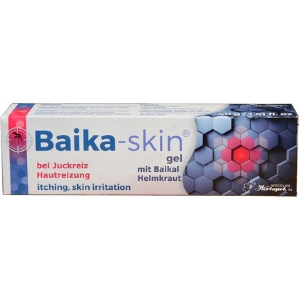 

Гель Baika-Skin 40 г, гель для ран, зуд, раздражение кожи, укусы насекомых, аллергия на кожу, заживляющая сыпь, мазь с байкальской тюбетейкой, антибактериальная, Herbagarten