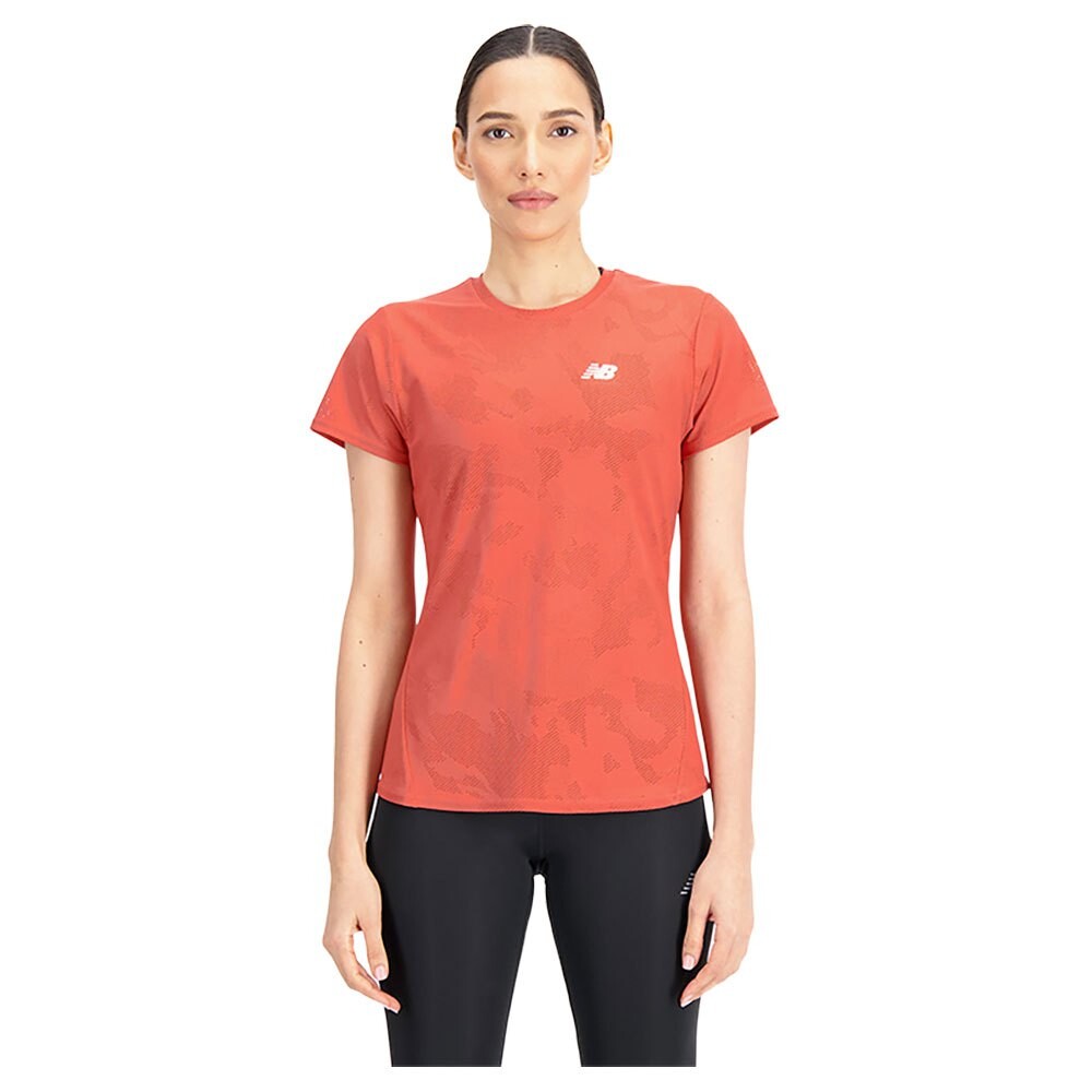 

Футболка New Balance Q Speed Jacquard, оранжевый