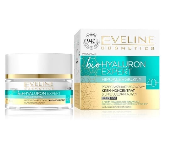 

Крем-концентрат для дня и ночи, 50 мл Eveline Cosmetics, Bio Hyaluron Expert 40+