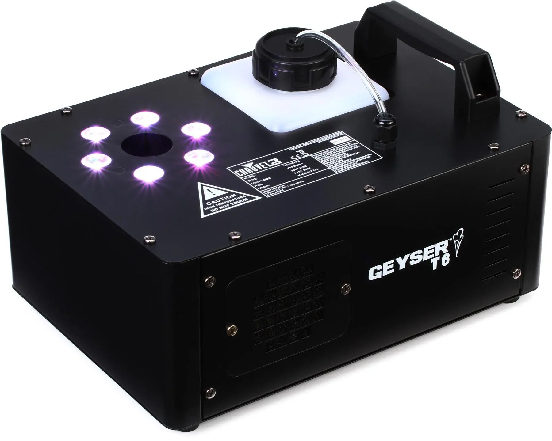 

Chauvet DJ Geyser T6 Вертикальная противотуманная машина с RGB подсветкой