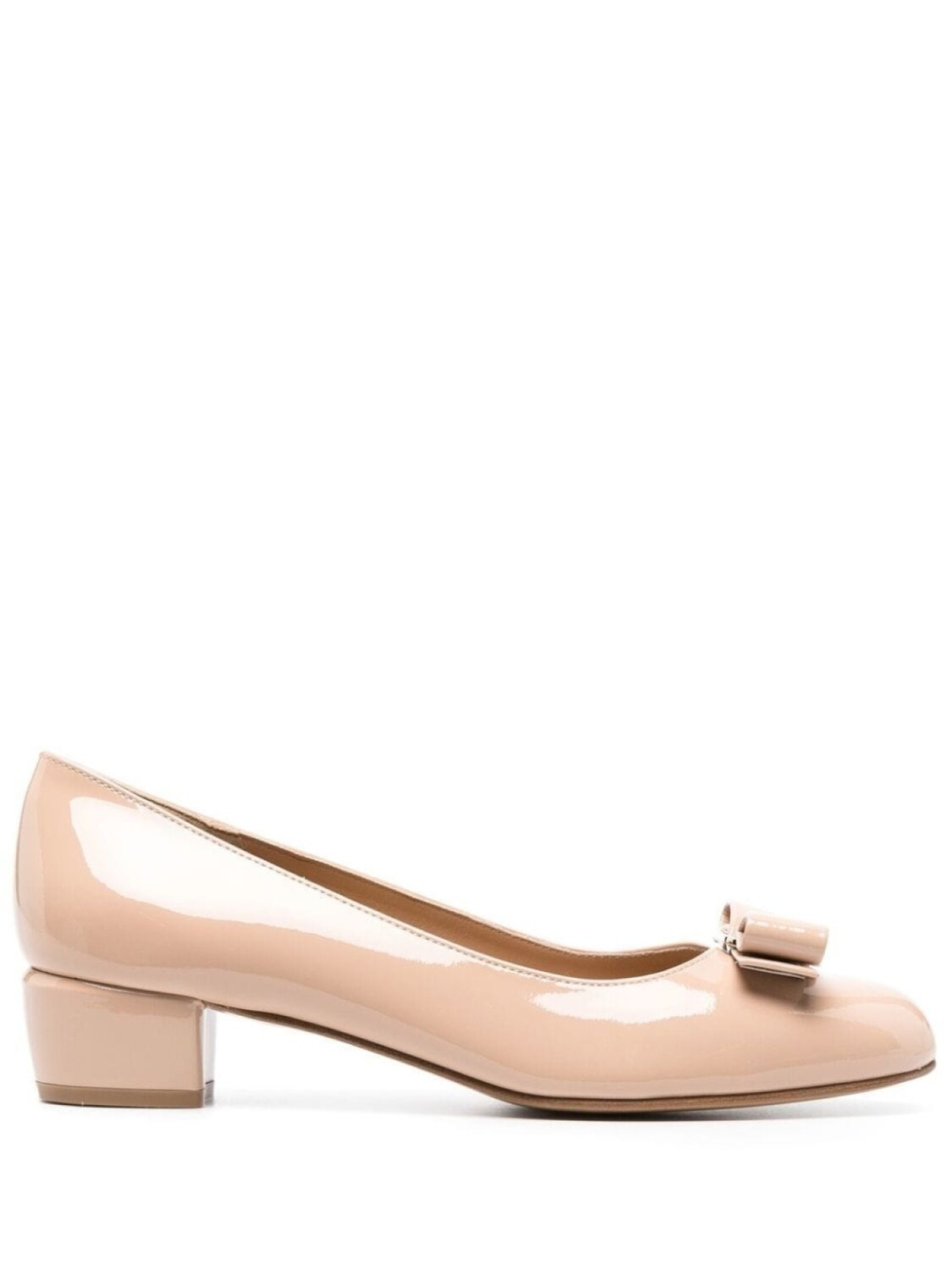

Ferragamo туфли Vara 35, нейтральный цвет