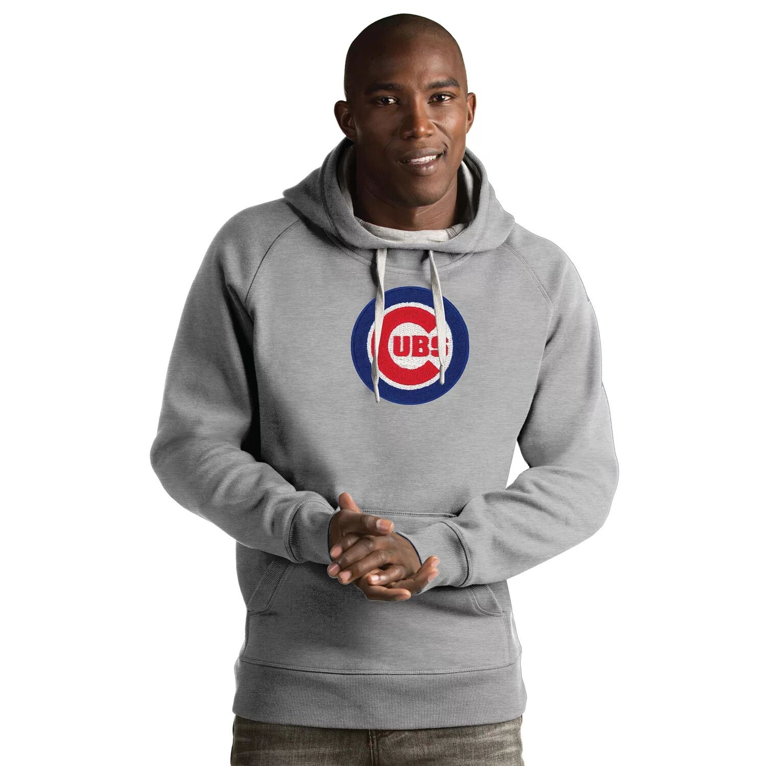 

Мужская толстовка с капюшоном Antigua Chicago Cubs Victory