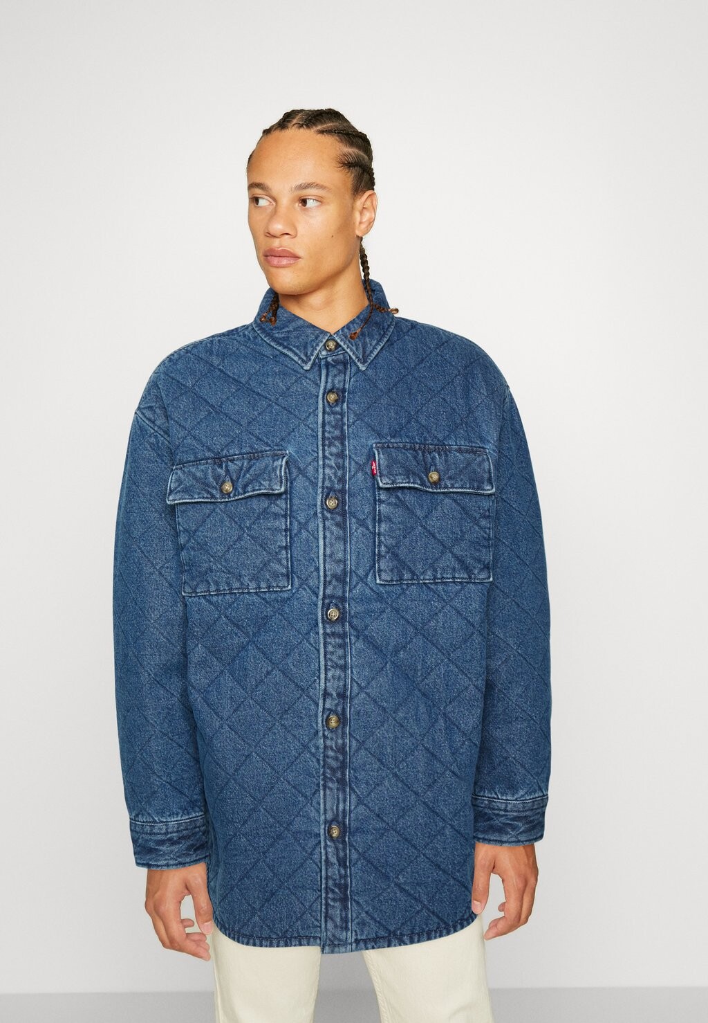 

Короткое пальто Levi's, синий