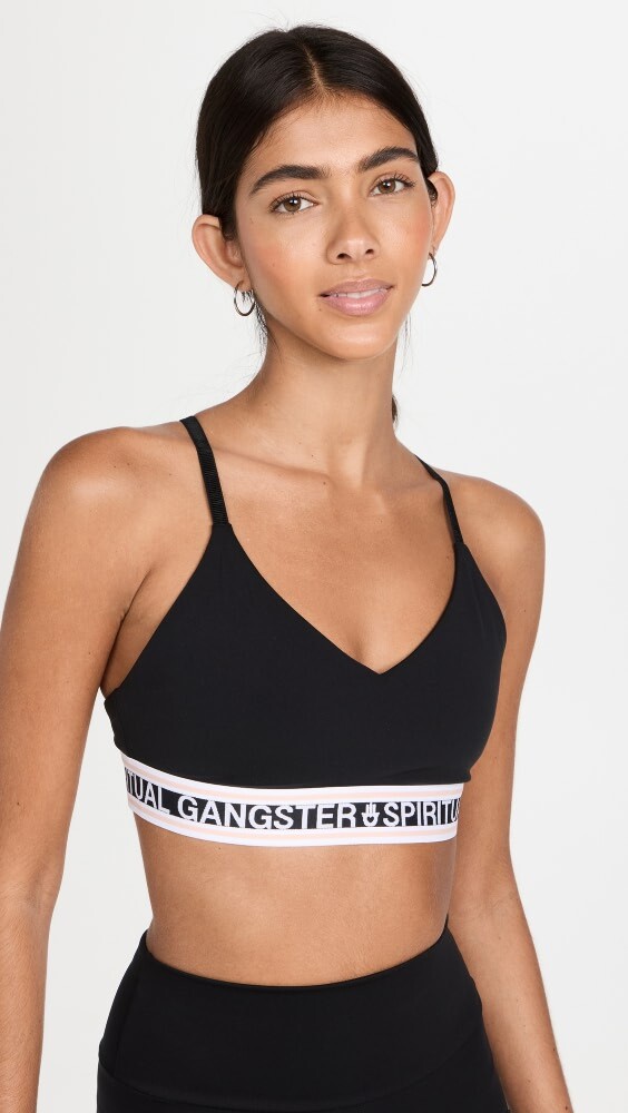 

Бюстгальтер Spiritual Gangster Nikki Dream Tech Jersey Sports, черный