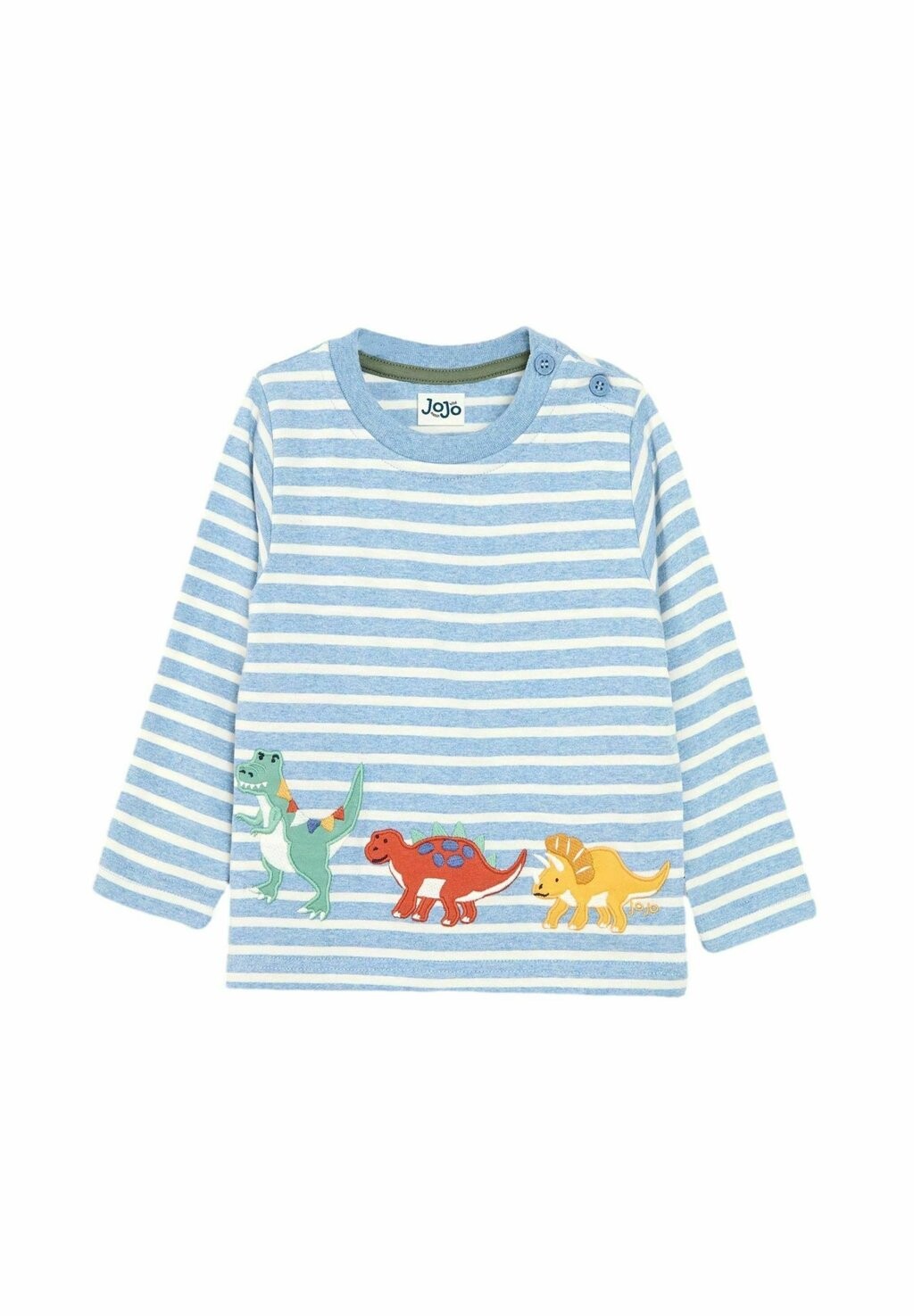 

Рубашка с длинным рукавом DINOSAUR APPLIQUE- REGULAR FIT JoJo Maman Bébé, синий