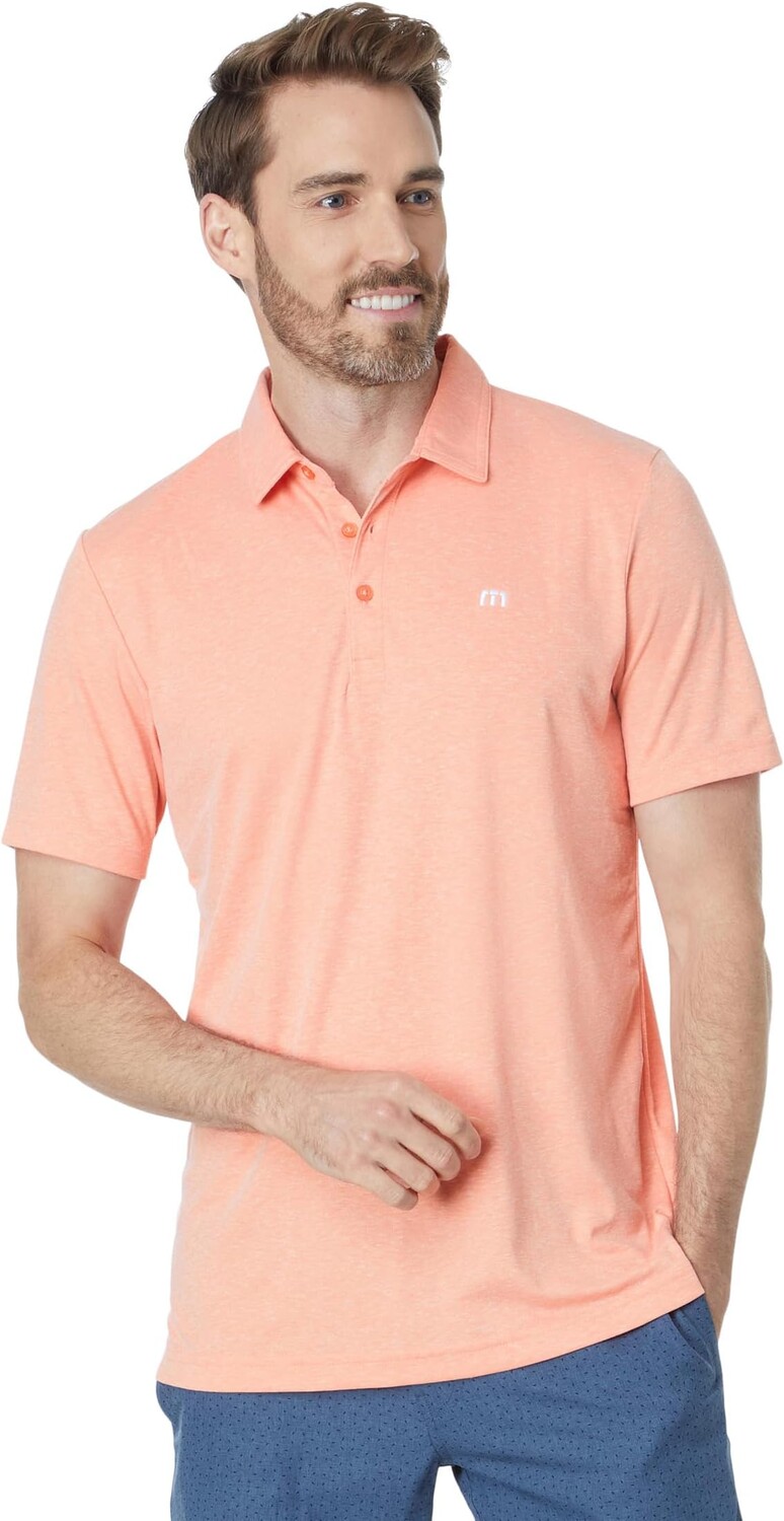

Мучо Густо TravisMathew, цвет Heather Melon