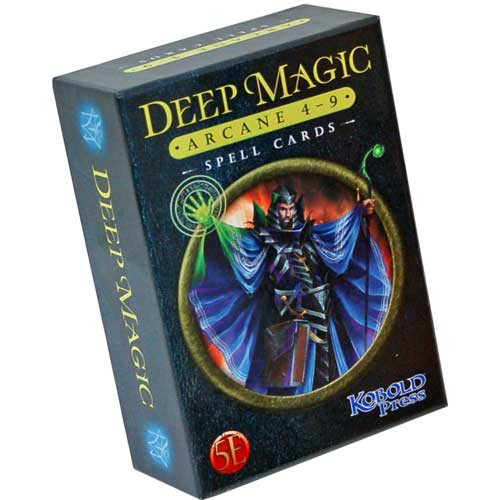 

Ролевая игра Kobold Press Deep Magic Spell Cards: Arcane 4-9 (D&D 5E Compatible)