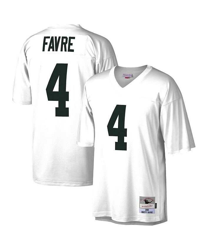 

Мужская белая майка Brett Favre Green Bay Packers 2001 Legacy Replica Mitchell & Ness, белый
