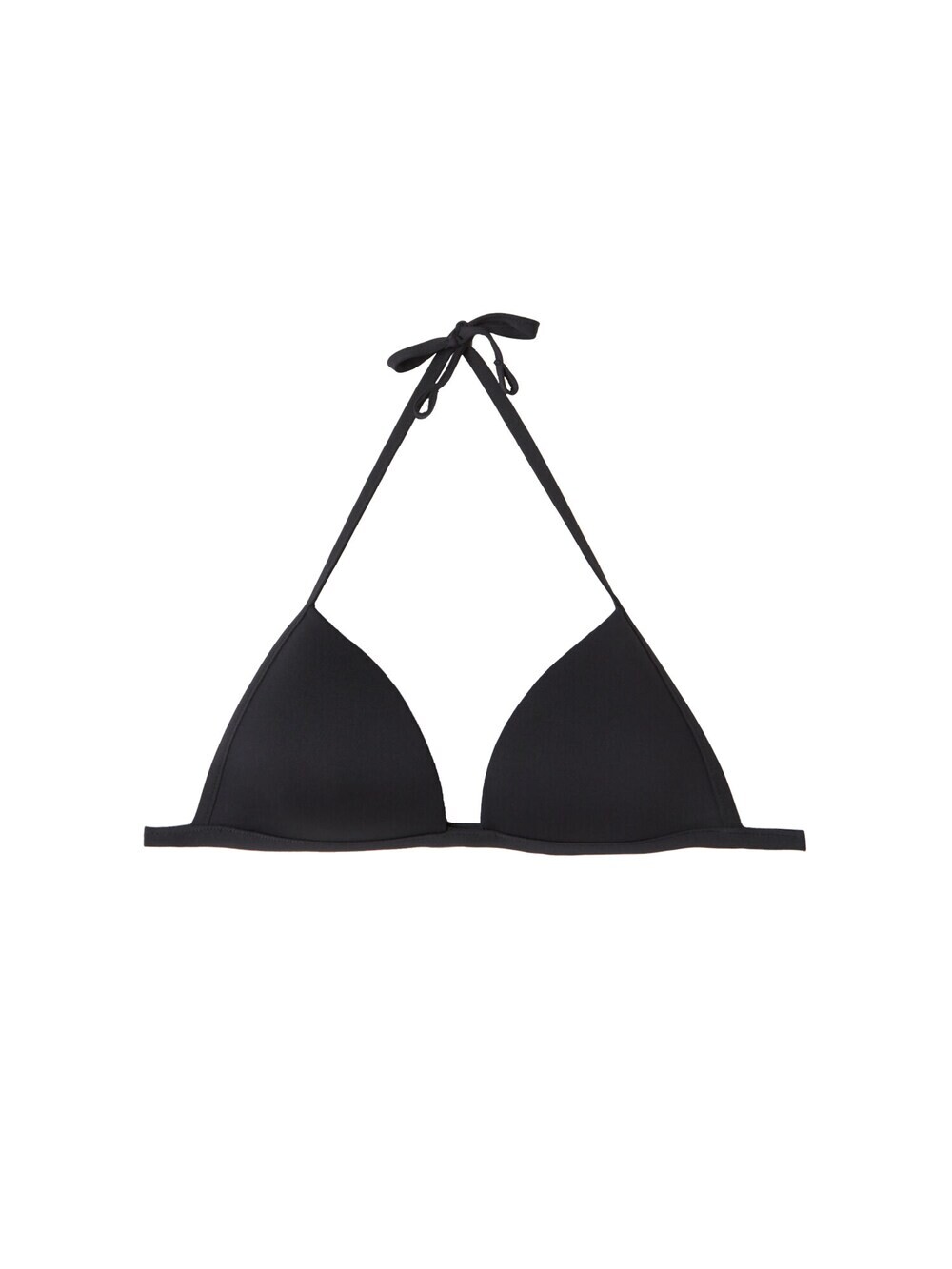 

Треугольный топ бикини Calzedonia, черный