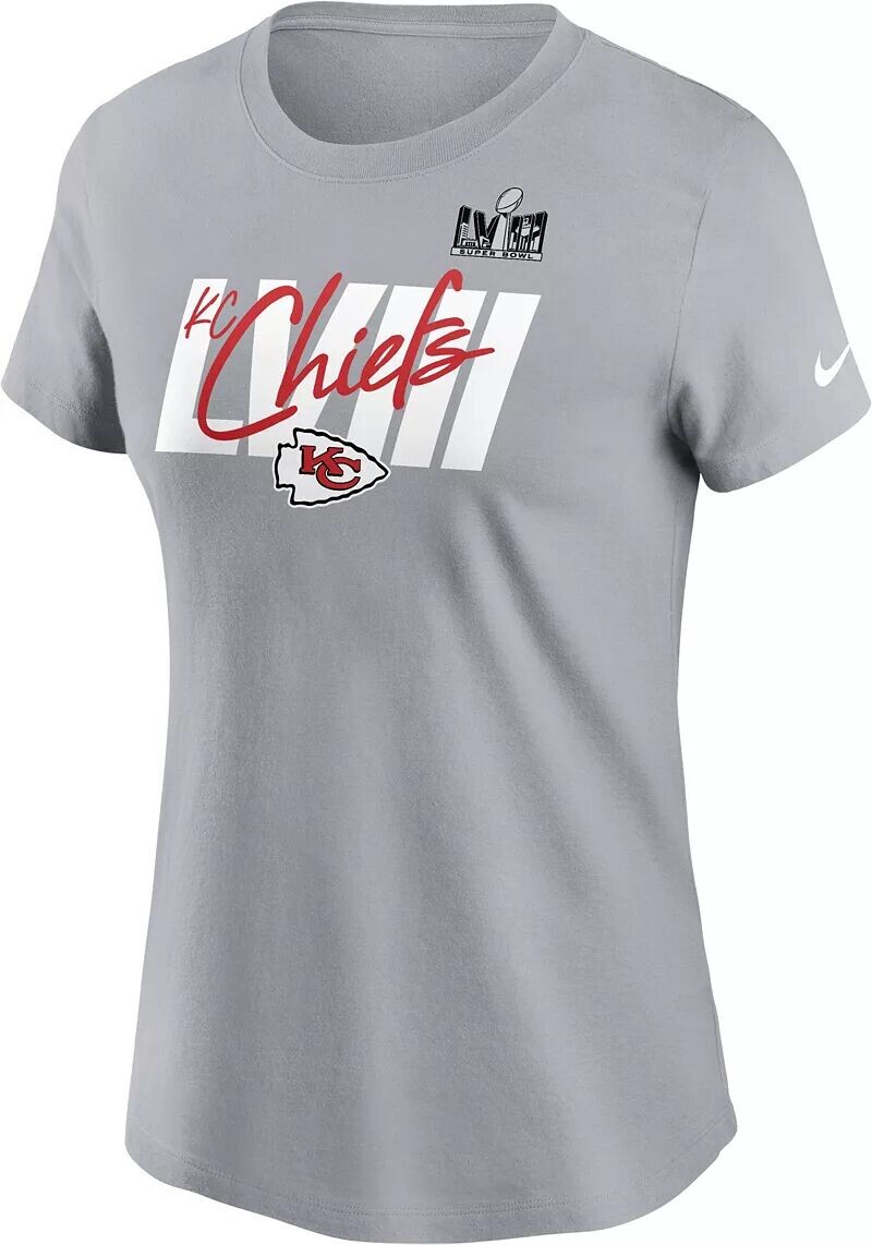 

Женская футболка Nike 2024 Super Bowl LVIII с надписью Kansas City Chiefs