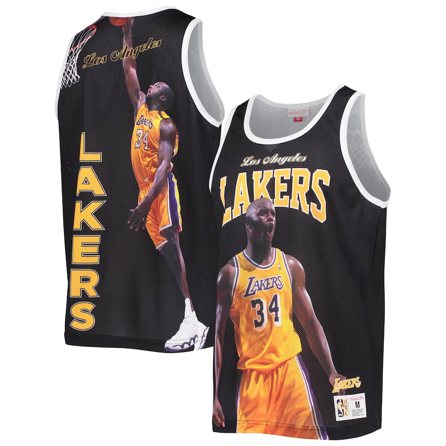 

Майка Mitchell & Ness Los Angeles Lakers, черный