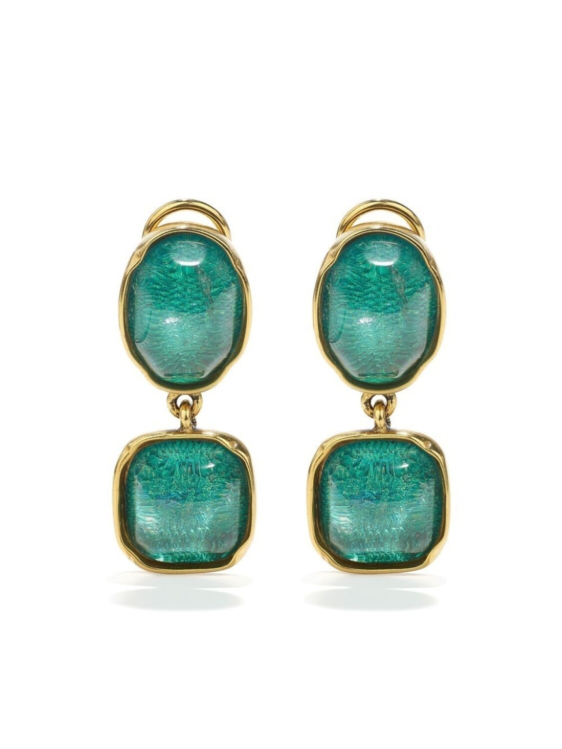 

Серьги-клипсы Cabochons Goossens, золотой