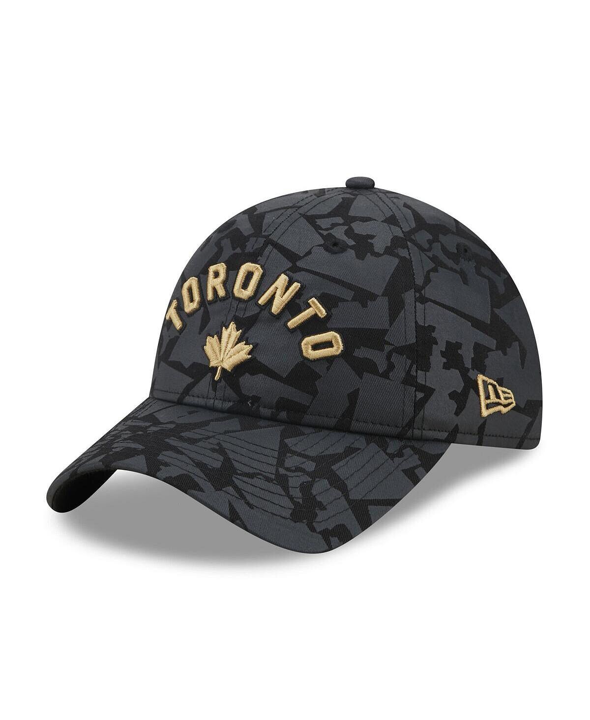 

Мужская черная регулируемая кепка Toronto Raptors 2022/23 City Edition Official 9TWENTY New Era