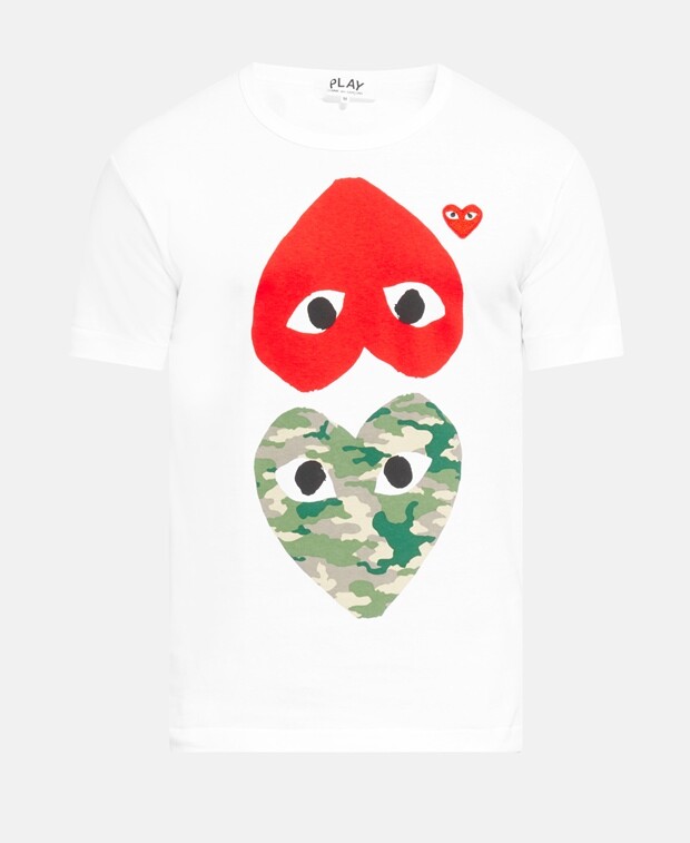 

Футболка Comme des Garçons, белый