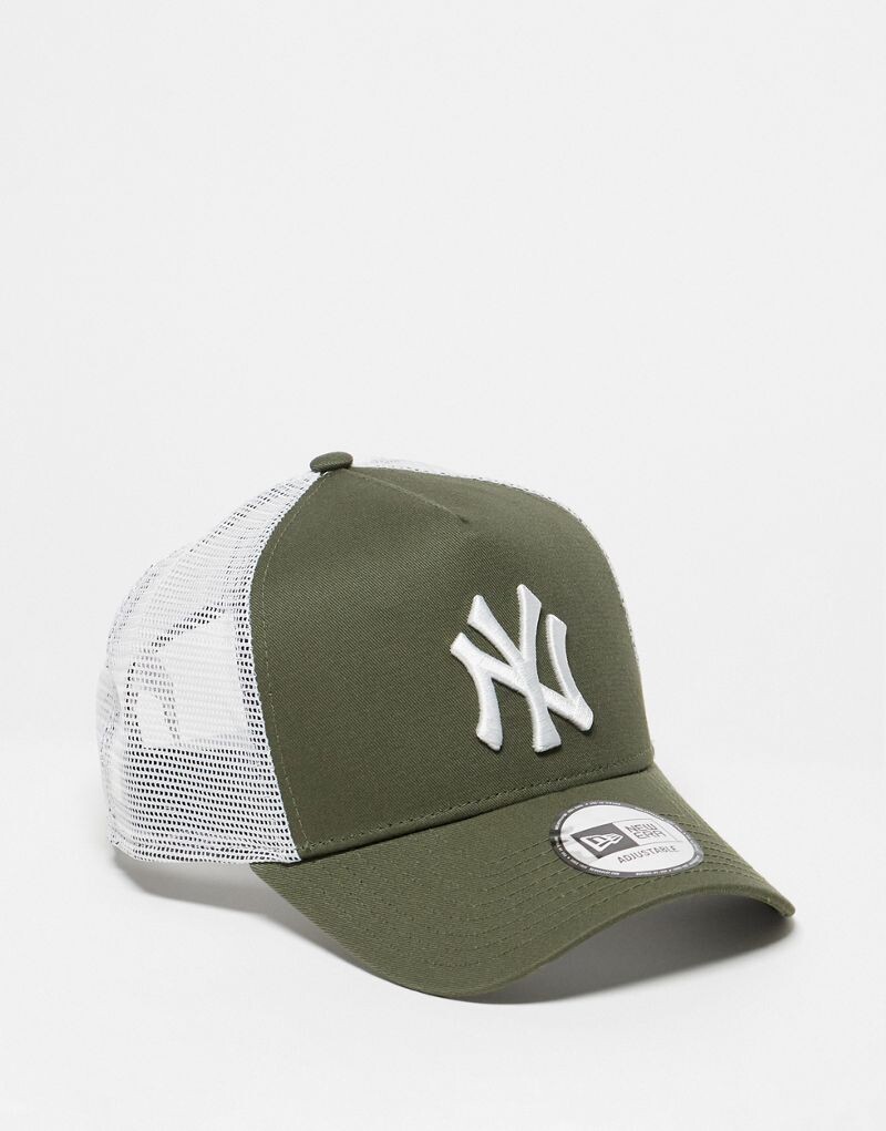 

New Era – 9forty NY – кепка дальнобойщика цвета хаки