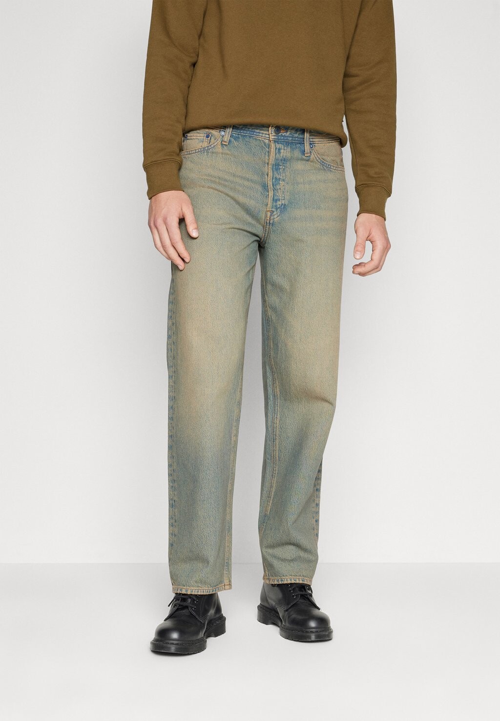 

Джинсы Baggy EDDIE OVERDYE Jack & Jones, синий деним