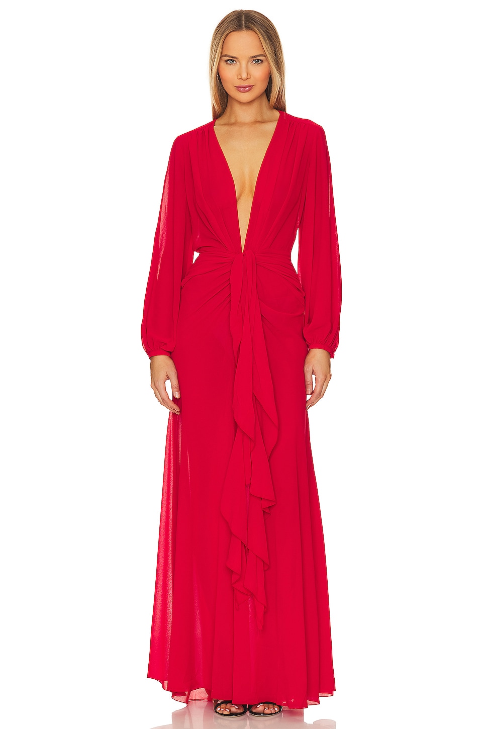цена Платье Ronny Kobo Quinne, цвет Crimson