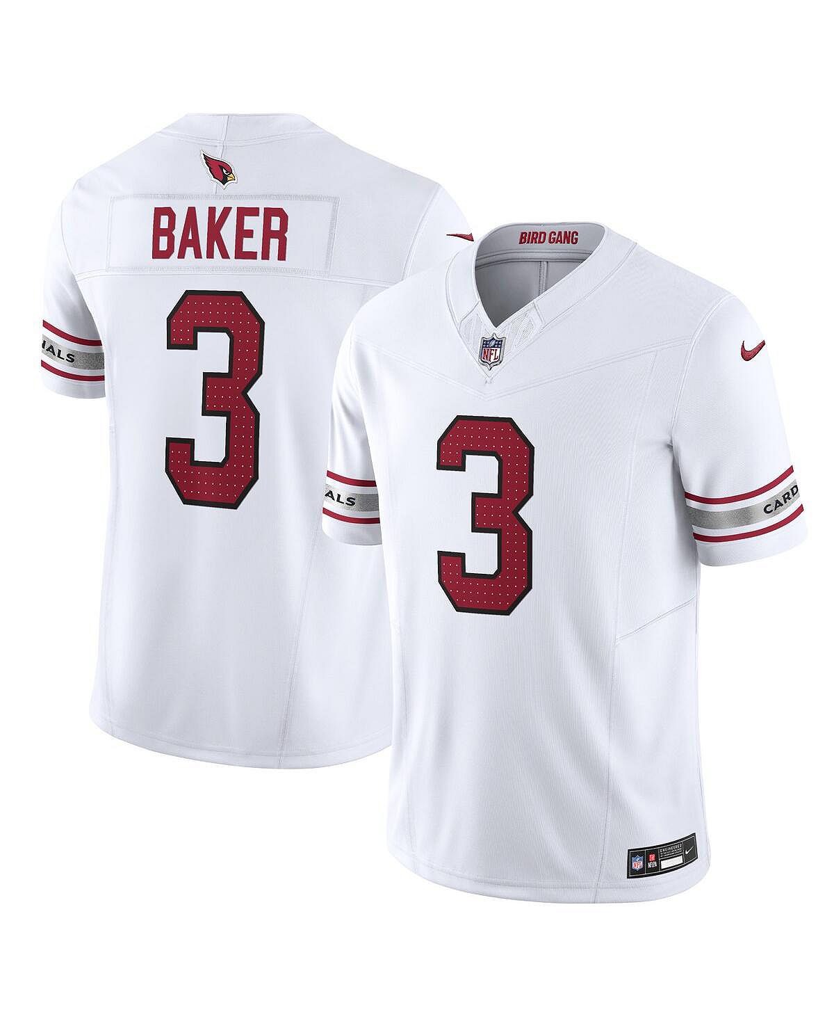 

Мужские кроссовки Budda Baker White Arizona Cardinals Vapor F.U.S.E. Ограниченный Джерси Nike