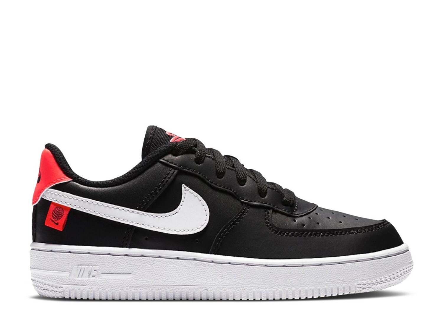 

Кроссовки Nike Force 1 Ps 'Worldwide Pack - Black Flash Crimson', черный