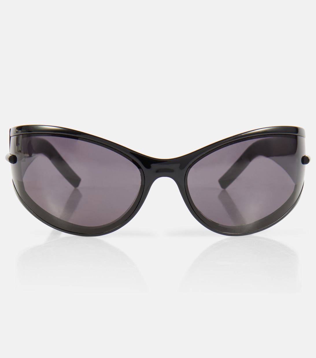 Солнцезащитные очки прямоугольной формы Givenchy, черный