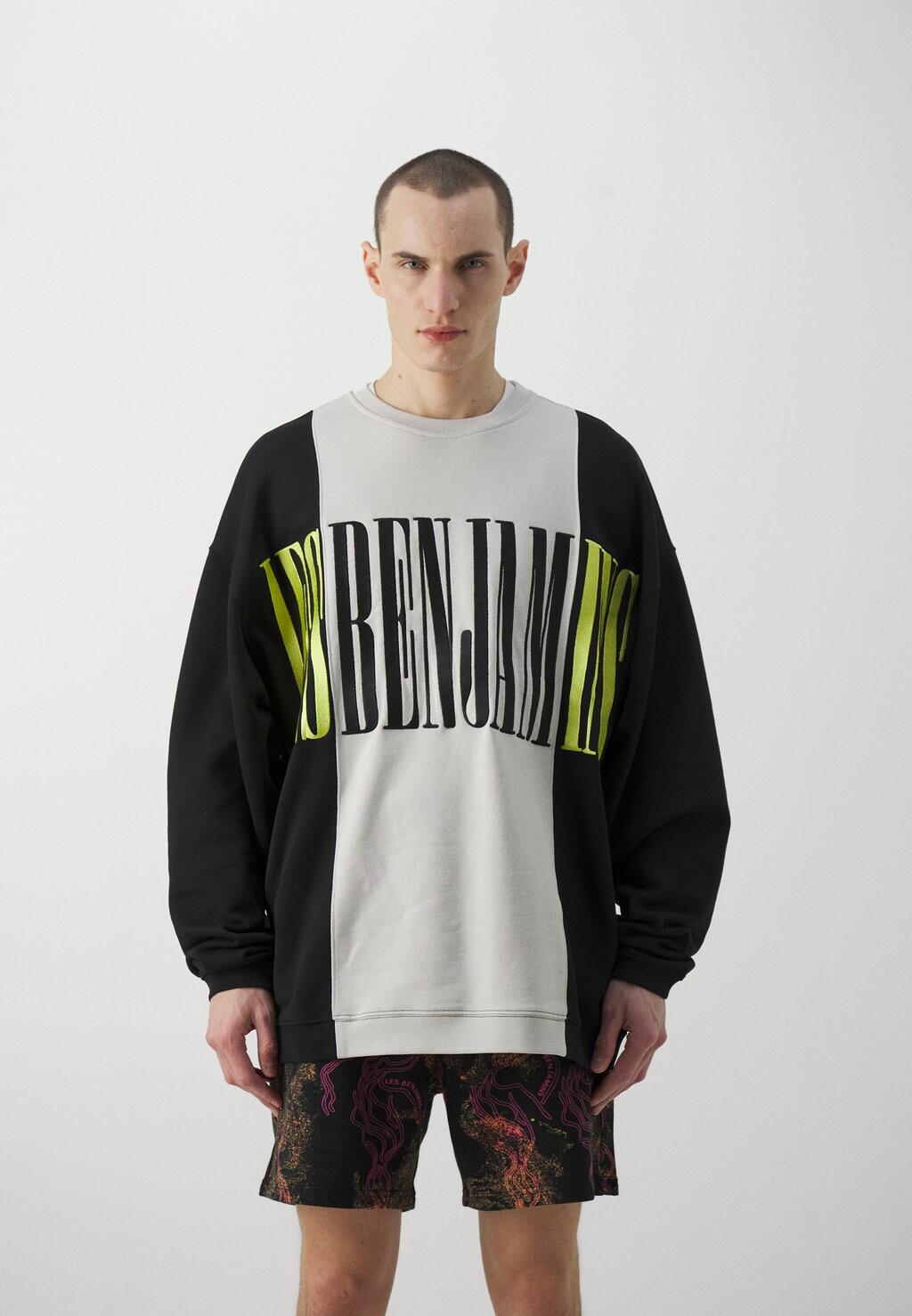 

Толстовка OVERSIZED UNISEX Les Benjamins, цвет black