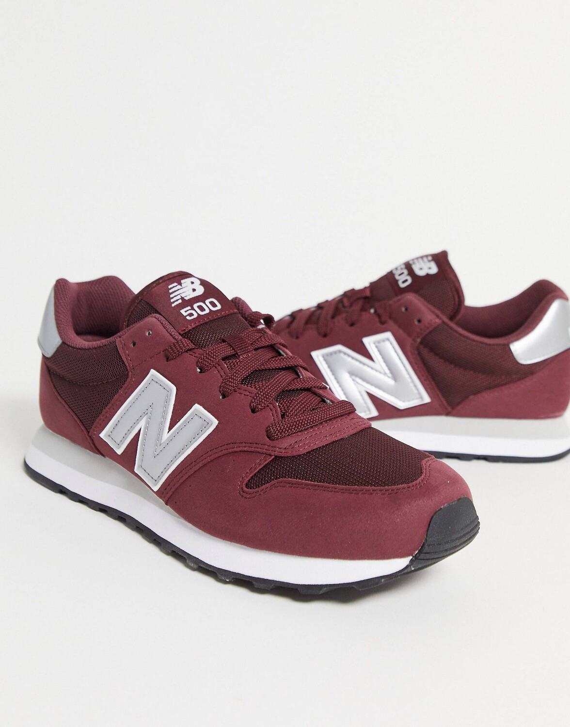 

Бордовые кроссовки New Balance 500 Classic